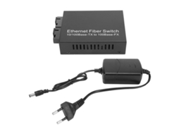 Conversor Ethernet LAXISCREED 100mbps Fibra Monomodo