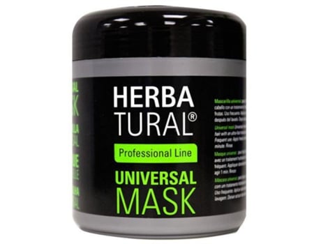 Herbatural Máscara Universal Para Todos Os Tipos De Cabelo 300 Ml