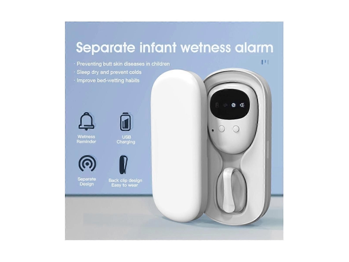 Alarme De Xixi Sem Fio Com Receptor Clip-on Transmissor De Enurese Dispositivo De Lembrete De Enurese Fo