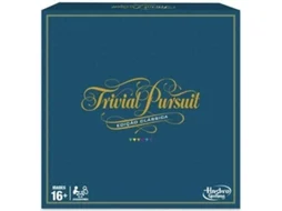 Jogo de Tabuleiro HASBRO Trivial Pursuit Clássico - Hasbro (Idade Mínima Recomendada:16 Anos)
