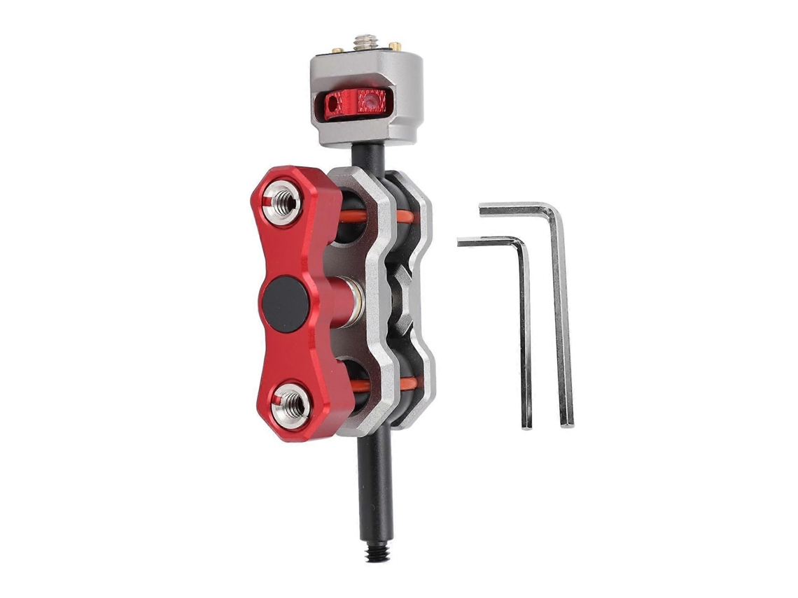 Braço Articulado Giratório 360° Com Cabeça De Esfera Dupla Ajustável E Extensível