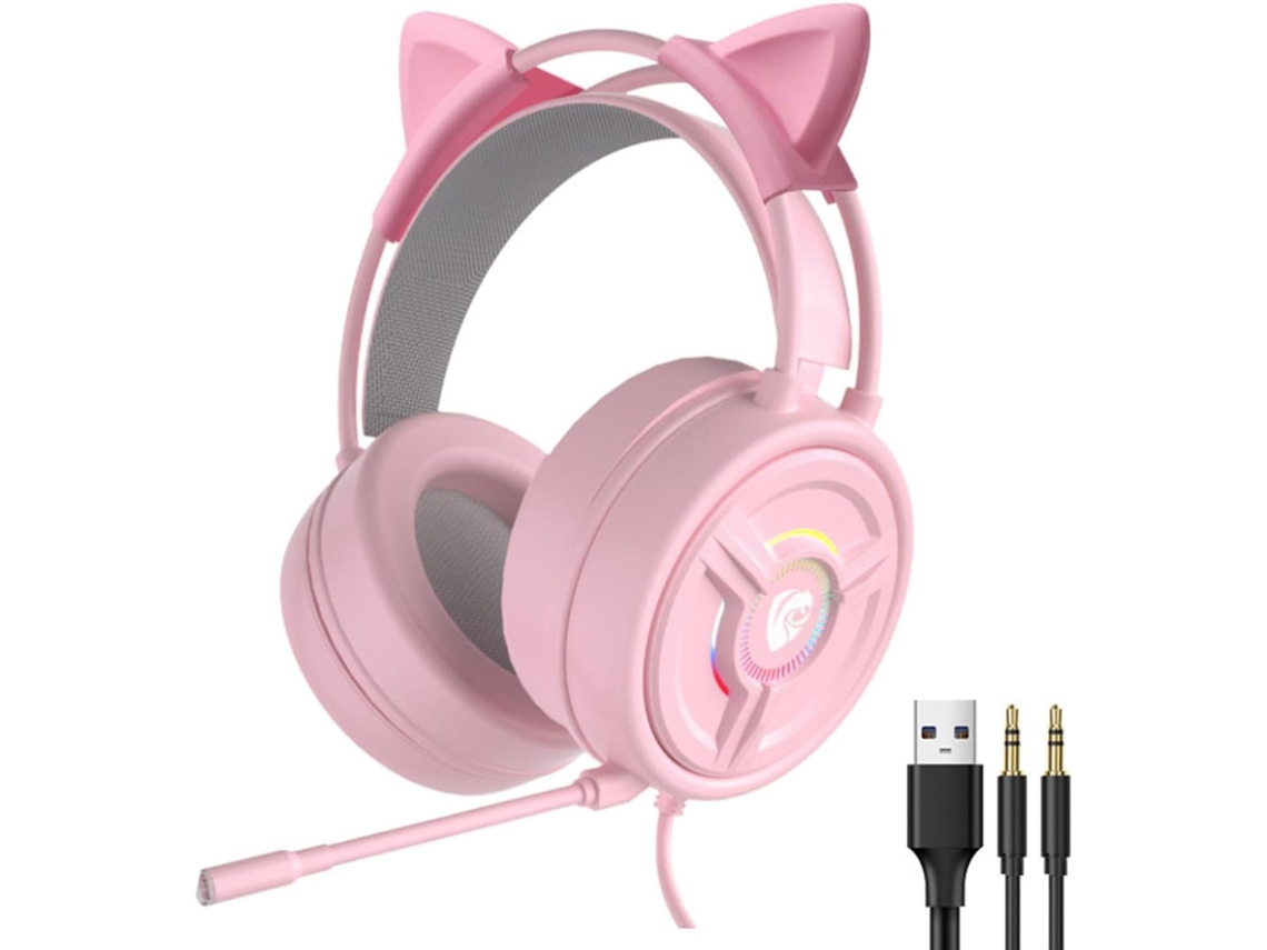 Casque De Jeu Usb 5 Mm Com Oreillettes Enveloppantes Para Un Confort Optimal Lors Longues Sessions Jeu. Ideal