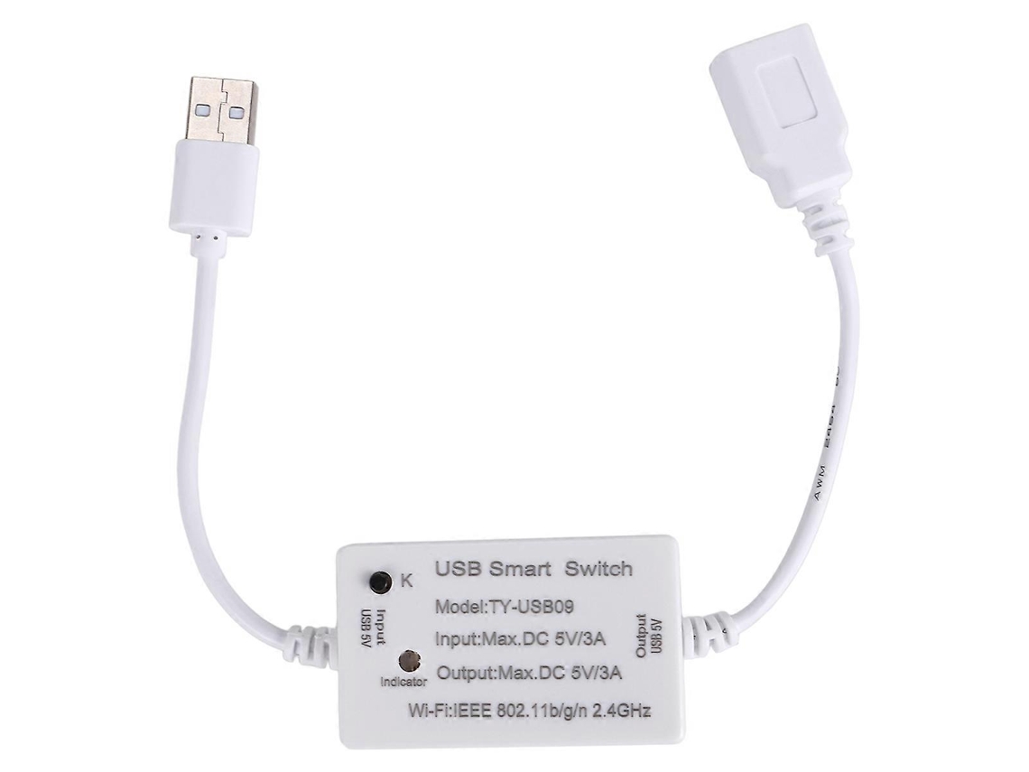 Controlador Usb Smart Switch Wifi Tuya Universal Switch Timer Smart Life Para Dispositivos Usb Para Alex Aquaforge