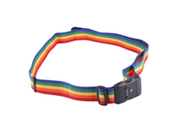 Correias Para Bagagem Laxiscreed Com Cadeado Alfandegário – Várias Cores Para Proteger Suas Malas