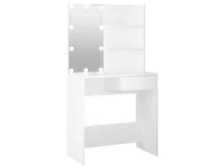 Dressing Table, Dressing Tables Vidaxl Branco Madeira Processada (n/a)