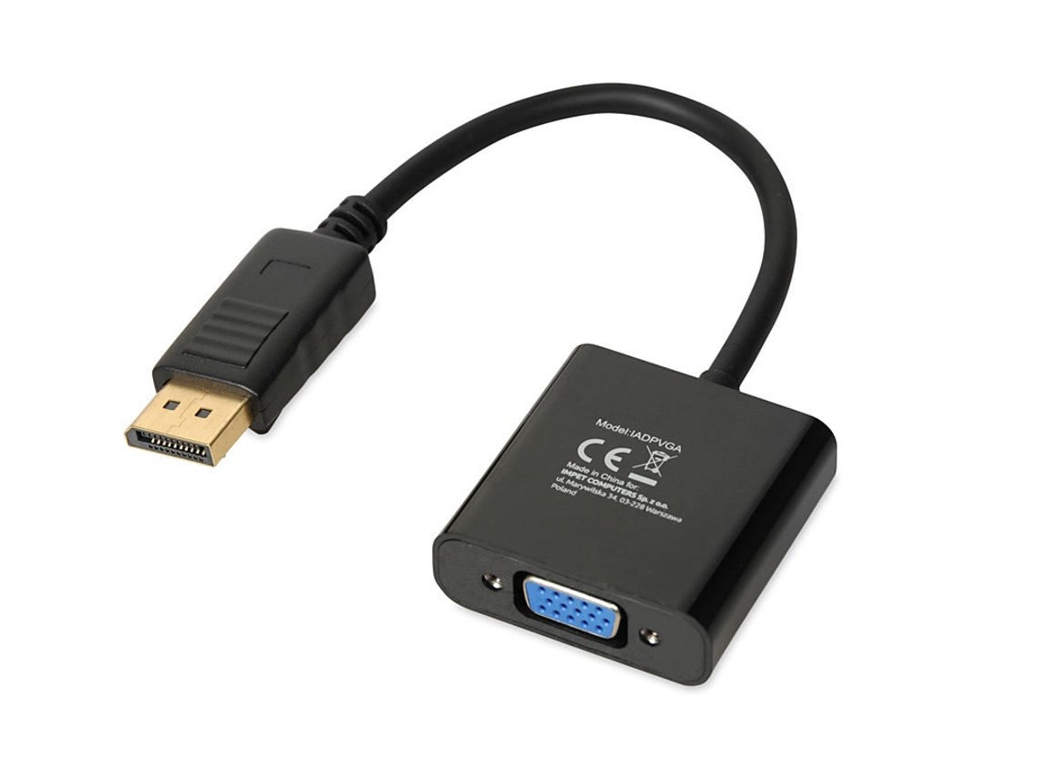 Adaptador de Cabo Display Port para VGA Ibox