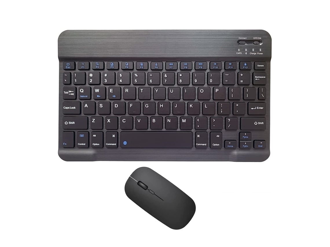 Teclado Rato Bluetooth Slim Compacto  (inglês)*