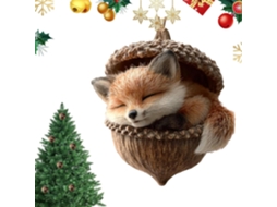 Decorações De Natal Em Acrílico Para Árvore De Natal - Exibição Festiva Para Pendurar |