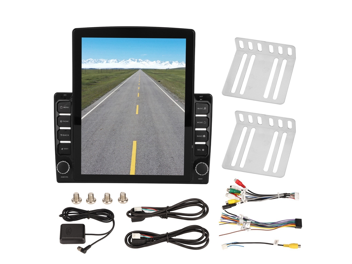 Rádio Carro 9.7" Double Din Com Câmera Ré Gps Bluetooth Wifi