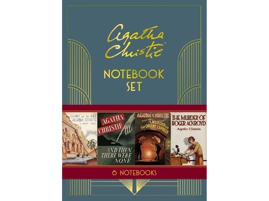 Conjunto De Cadernos Agatha Christie 9781797234649 Brilvibera