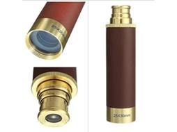 Telescopio Monocular De Bolsillo Aquaforge Pirate 25x30 De Alta Potencia Oem