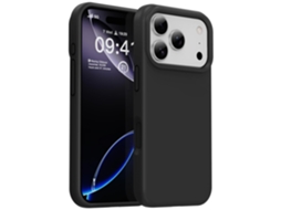 Capa De Silicone Fosco Compatível Com Iphone 17 Pro