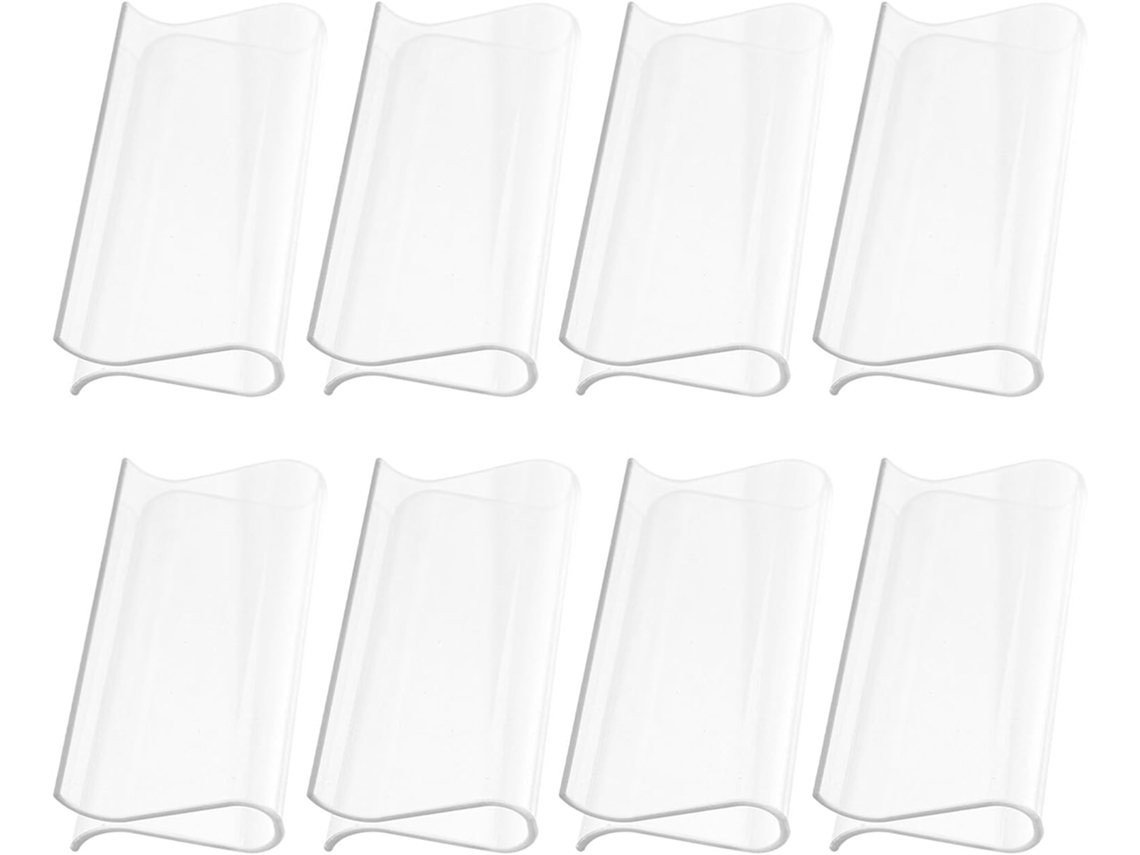 Conjunto De 8 Puxadores Transparentes Para Persianas De Rolo, Clipes De Elevação De Plástico, Compat Gokoco