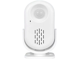 Campainha com Sensor Detector de Movimento Recarregável Via Usb, Sensor Movimento Seguro para Portas, CHABERLU