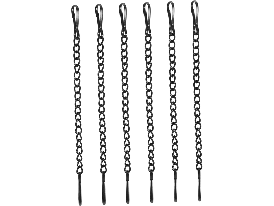 Corrente Para Pendurar Em Placa De Porta Metálica, Conjunto De 6 Peças.
