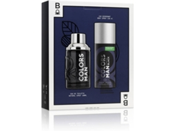 Coffret BENETTON Colors Black Men Eau de Toilette (100 ml)