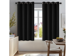 Cortina Blackout Térmica, Para Porta E Janela, Ilhós, Lavável, 2 Peças