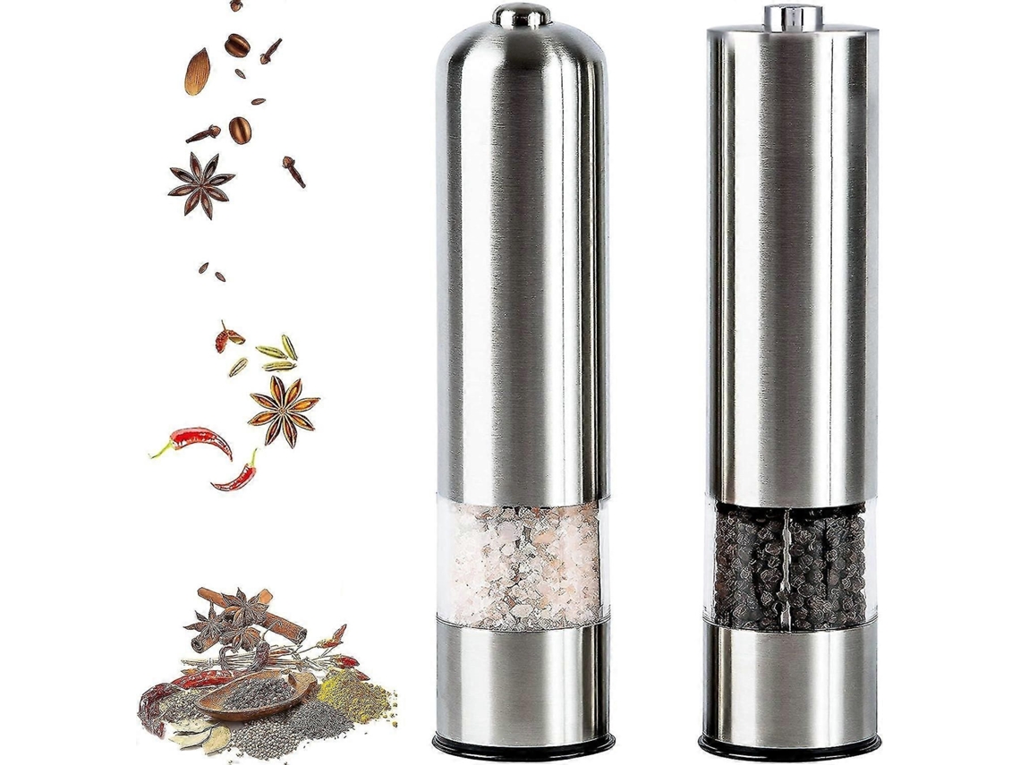 Moedor de Pimenta GOKOCO elétrico, aço inox, conjunto, bateria