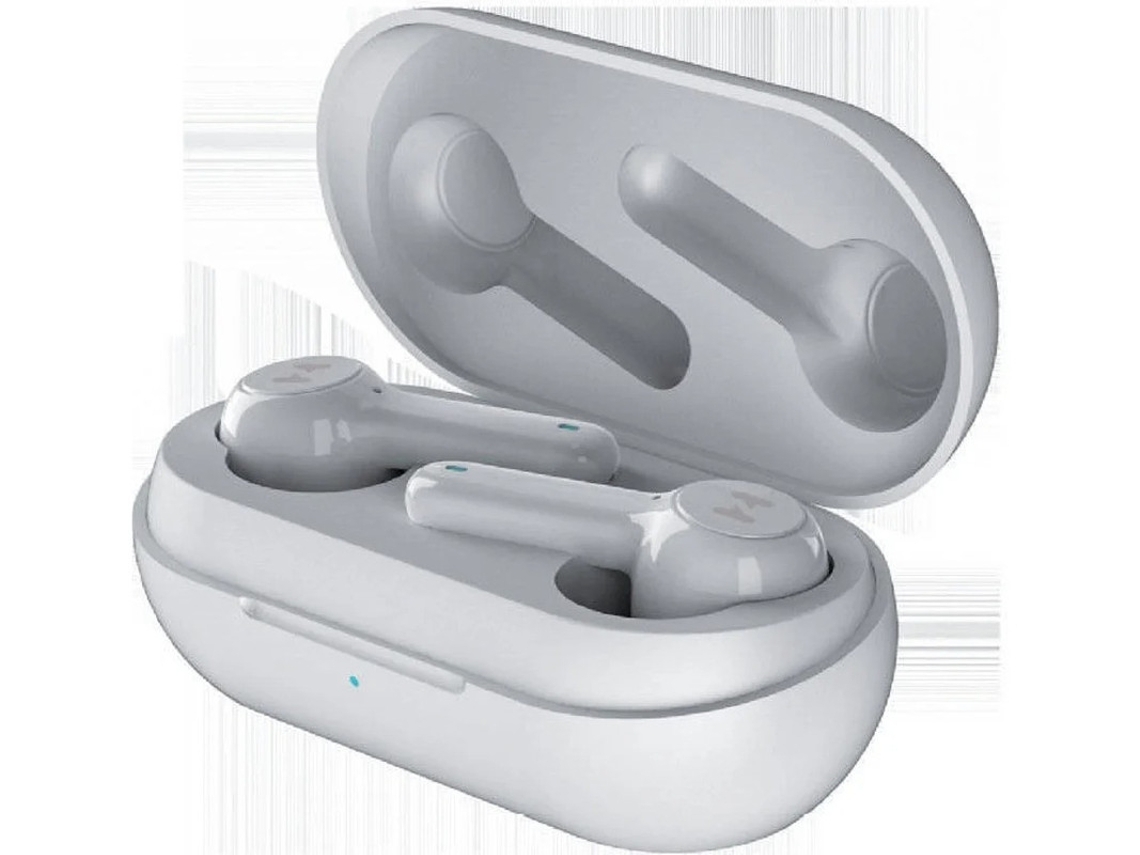 Auriculares Bluetooth True Wireless (in Ear - Microfone - Noise Cancelling - Branco)