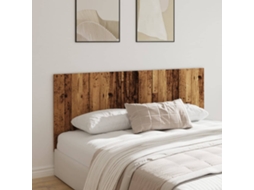 Vidaxl Cabeceira Cama 200x1,5x80 Cm Derivados Madeira Madeira Velha