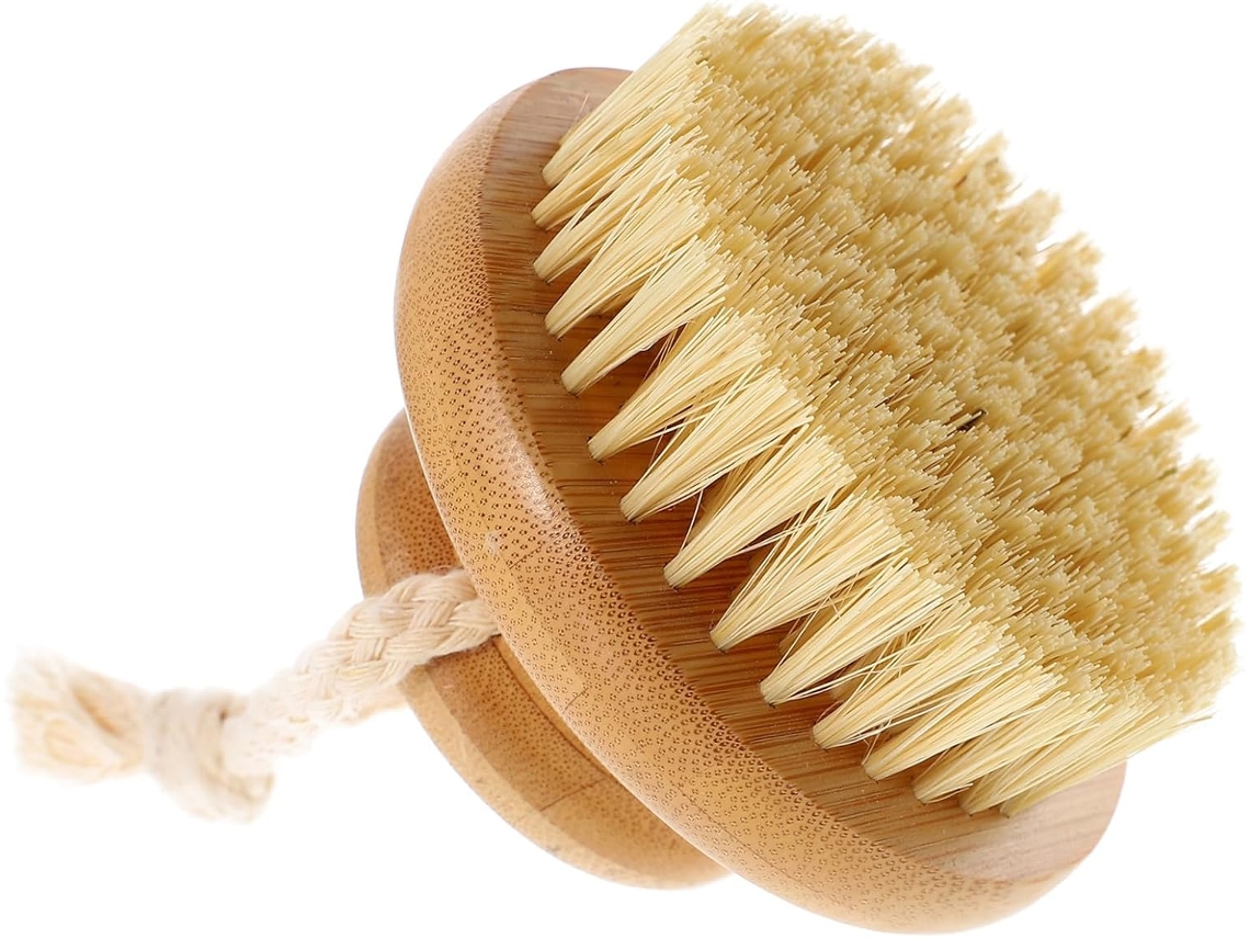 Escova De Banho E Esfoliante Corporal Gatuida, Escova Para As Costas E Shampoo, Útil Para O Banheiro