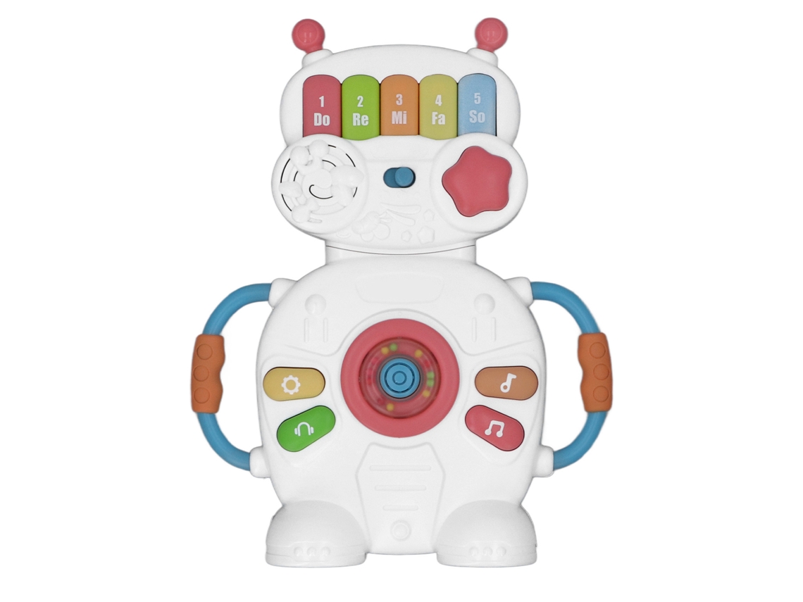 Walshlxq robot Piano Musical Toy com 3 Modos de Juego Instrumentos Musicales para Niños Educación Temprana