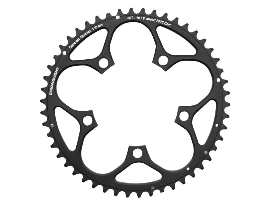 Tabuleiro de estrada com 5 raios STRONGLIGHT Type Shimano