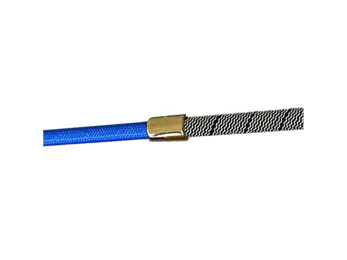 Chicote de Adestramento Non Slip Azul 120 Cmhispano Hipica