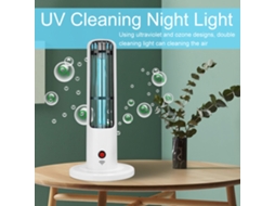 Lâmpada noturna de limpeza UV com ozônio, lâmpada ultravioleta para casa, quarto e escritório, 220V com plugue europeu Brilvibera