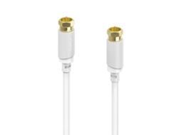 Cabo Coaxial para Roteador a Cabo, Res., Conector F Macho, 75ω, 120db, 3,00m | S/MARCA