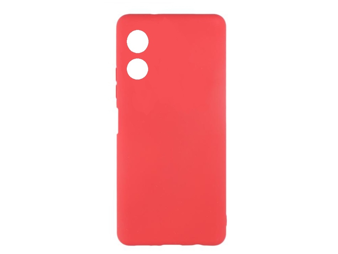 Capa para Oppo Oppo A18 GANDY Silicone Líquido Vermelho