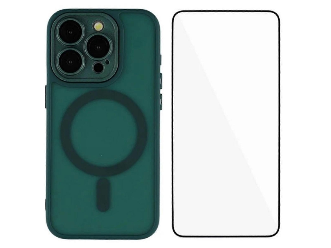 Capa Para Iphone 12 Pro De 6,1 Polegadas Compatível Com Magsafe Wanlonfeng Qb Series Pc Tpu Capa De Telefone