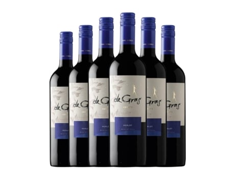 Vinho MONTGRAS SAN JOSÉ De Gras Merlot Valle Central (0.75 L - 6 Unidades)