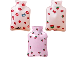 3 Peças Mini Garrafa de Água Quente/manta para Mãos, Leve e Prático