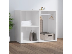 Vidaxl Toucador 80x40x65 Cm Derivados De Madeira Branco Brilhante