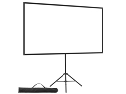 Tela De Projetor Com Tripé, Projeção Portátil Antirrugas 203,2 Cm Bolsa Transporte Ângulo Amplo 160° 16:9 4k Hd Para Apresentações Cinema Em Casa