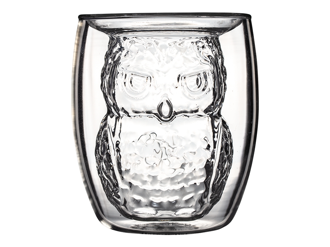 Copo 3d De Duplo Parede Hedwig