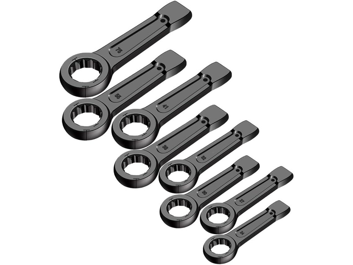 Chave De 12 Em Aço Alta Para E À Tamanhos 24 Mm A 60 (36 Mm).