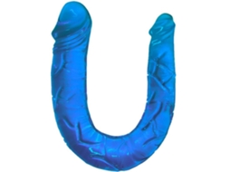Baile Duplo Dong Duplo Dildo Azul