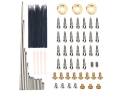 Kit de Reparo e Manutenção para Saxofone Alto, Conjunto de Peças e Acessórios para Instrumentos de Sopro AQUAFORGE