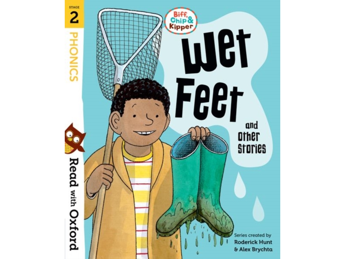 Livro Read with Oxford Stage 2 Biff, Chip and Kipper Wet Feet and Other Stories de Cynthia Rider (Inglês)