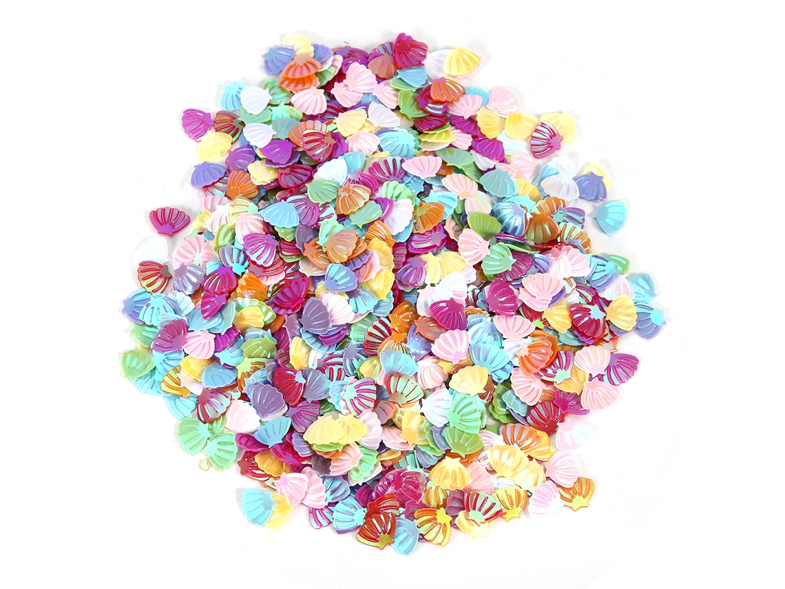 Fagulhas Coloridas 60g para Festa, Casamento, Decoração, Unhas, DIY