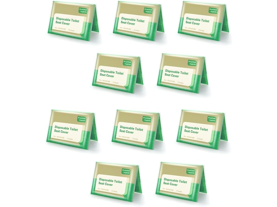 Capa Descartável Para Assento Sanitário, Tapete Portátil Para Assento Sanitário, Solúvel Em Água, Se Gokoco