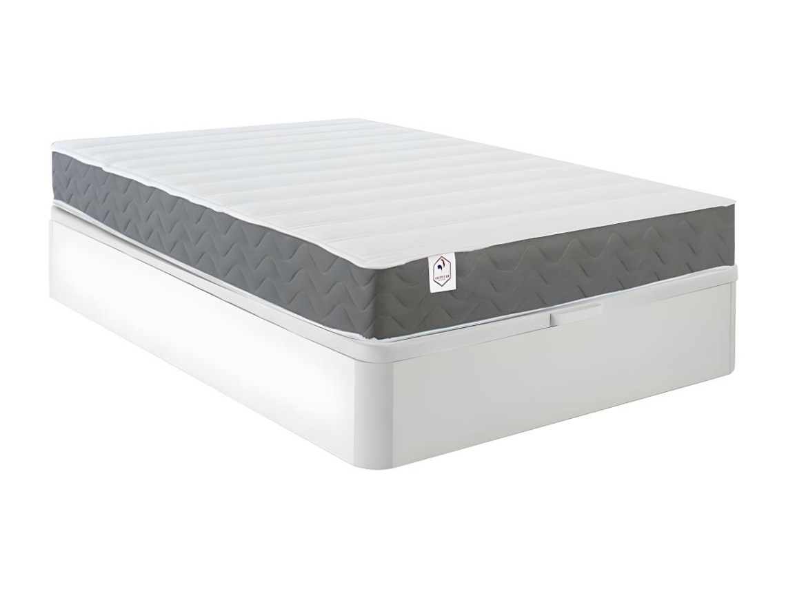 Sommier Cofre Heaven VENTE-UNIQUE.PT Branco (140x200cm)