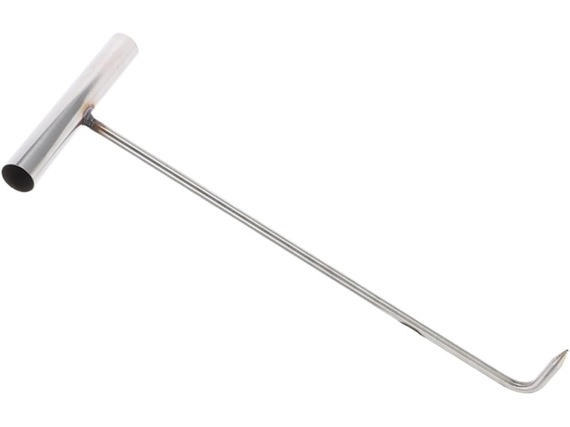 Gancho Anneome Em Aço Inoxidável, Design Ergonômico, Durável E Confortável Tampas De Bueiro Tipo T, Adequado