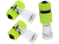 Conjunto De 3 Conectores Para Mangueira Lavadora Alta Pressão Com
