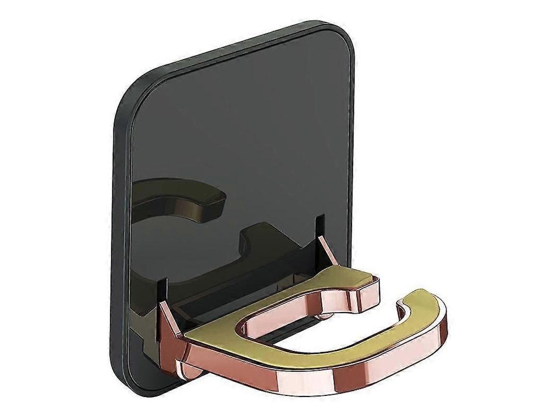 Suporte de Parede Luxo para Secador Cabelo, Organizador Dobrável D e Cabelo Sem Furos, GOKOCO