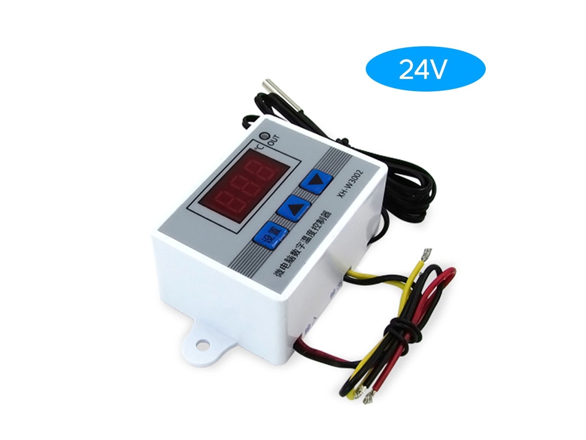 Xh-W3002 Inteligente Led Digital Microcomputador Controlador de Temperatura Mini Interruptor Termostato com Sonda Sensor Resistente À Água #2