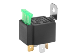 Relé Automotriz Fuseado 12v 30a Contactos Normalmente Abiertos