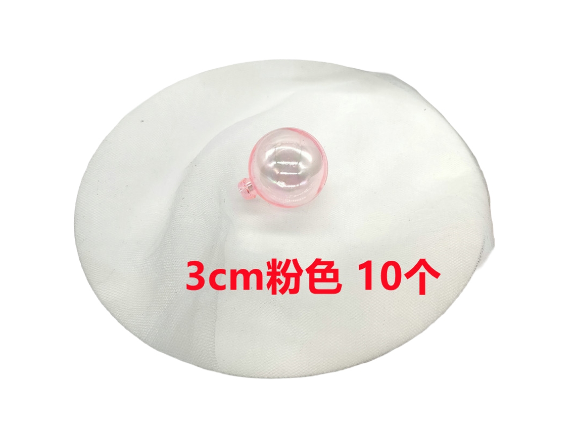 Laxiscreed Conjunto De 10 Bolas De Plástico Transparentes Multicor Para Decoração De Festas E Doces
